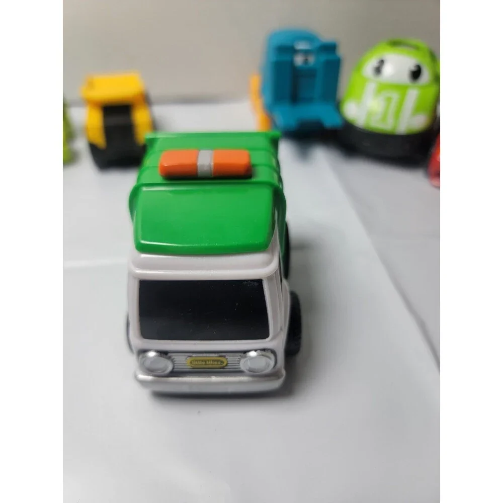 Toddler Toy Vehicle Lot of 6 Little Tikes & Other Cars Trucks Forklift...